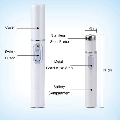 Blue Light Therapy Acne Laser Pen Soft Scar Wrinkle Removal Treatment Device Skin Care Beauty Equipment